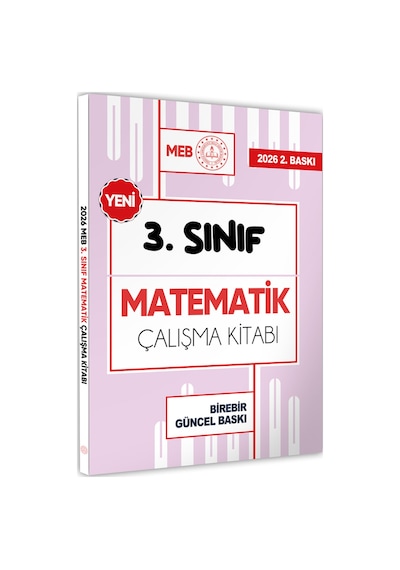 2026 MEB ÖDM İlkokul 3.Sınıf Matematik Çalışma Kitabı Alıştırmalı/Etkinlikli S. Bankası BASKI ÜCRETİ