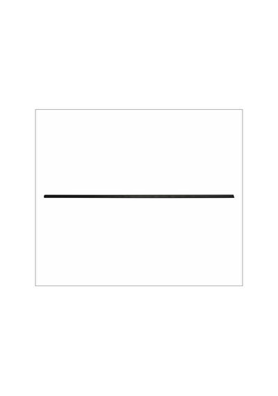 Siyah Plastik Tamir Elektrodu Pp 11x300x1,5mm Tampon İçin 25 Adet