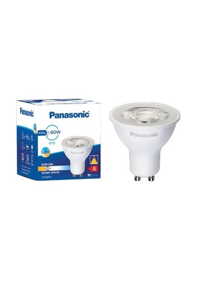 Panasonıc Led Gu10, Sarı Işık 6w 420lm 2700k 60 Genel