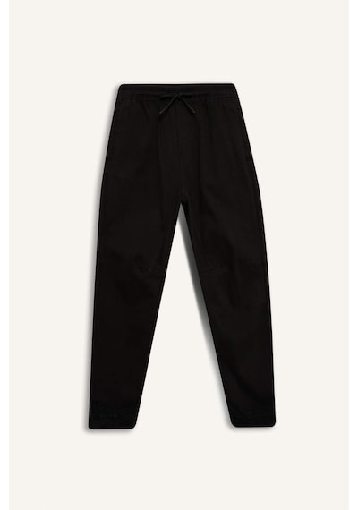 DeFacto Erkek Çocuk Jogger Fit Jogger Paça Gabardin Pantolon B6713A825SMBK81