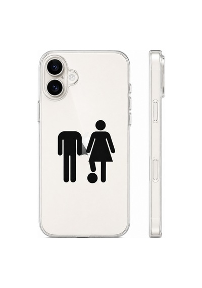 Apple iPhone Uyumlu 17 Oops My Turn Telefon Kılıfı Siyah Beyaz Tasarım Kişiye Özel Beyaz