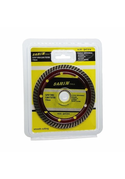 Mermer Granit Seramik İnce Hassas Turbo Kesici Disk 115x22.2-3mm 5332