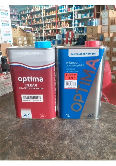 OPTİMA VERNİK 1LT + OPTİMA SERTLEŞTİRİCİ 1 LT TAKIM