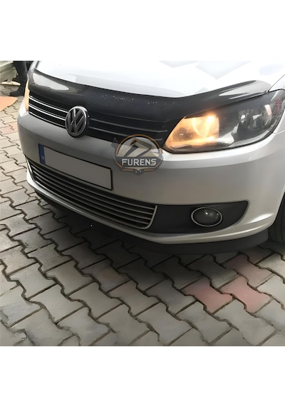Volkswagen Caddy Mk3,5 2010-2015 Uyumlu H Lip Esnek Ön Lip 2 Parça Karlık Ön Ek Tampon Altı Dill