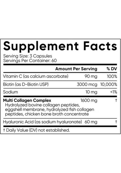 Sports Research Multi Collagen 3000 Mg 180 Kapsül Usa Menşeii Dmmedicineden