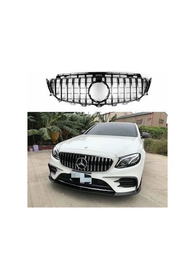 Mercedes W213 Gtr Ön Panjur Izgara Seti Amg E Serisi 2016 / 2019