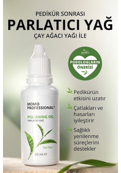 Momo Professional Polishing Oil Parlatıcı Yağ 30 ML