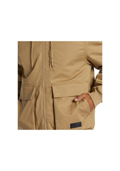 Dc Escalate Padded Workwear Jacket Erkek Günlük Mont Kahverengi Kahverengi