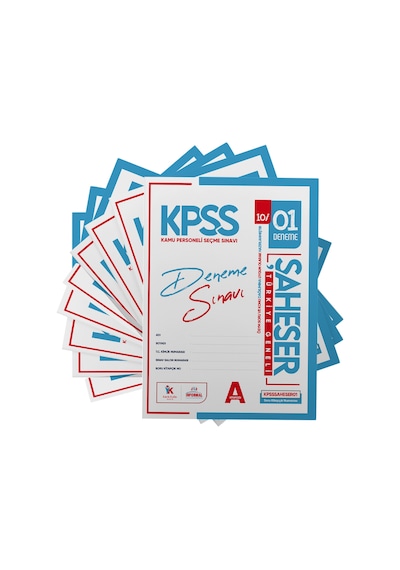 2026 KPSS GYGK ŞAHESER Türkiye Geneli Kurumsal 10lu Dijital Çözümlü Paket Deneme