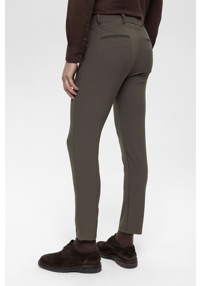 Antioch Erkek Aksesuar Detaylı Slim Fit Pantolon Haki