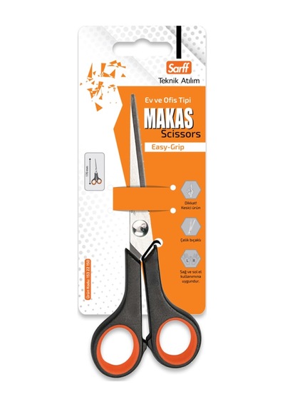 Sarff Easy Grıp Ofis Makası - 17cm