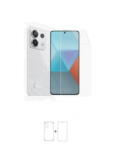 Xiaomi Redmi Note 13 Pro Ön, Arka Ve Yan 360 Derece Tam Kaplama Poliüretan Film