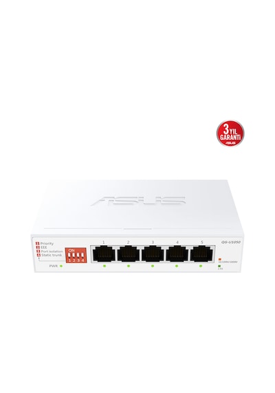Asus Qg-u1050 5-port 2.5g Unmanaged Switch Nna2asu0073