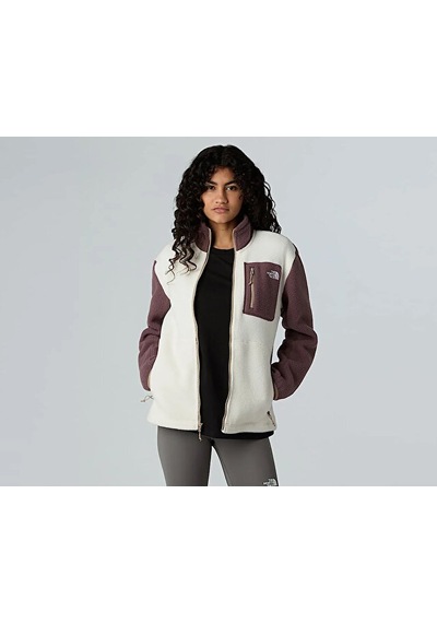 The North Face W Yumiori Full Zip Kadın Outdoor Polar Ceket Nf0a8e88ewo1 Beyaz Beyaz