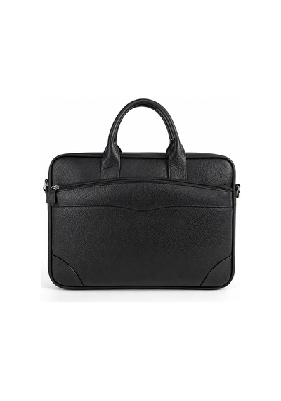 Evrak Çantası Hakiki Deri 15.6" İnç Laptop Çanta / Tablet A4 Dosya Uyumlu Premium %100 Orjinal Deri 8683255014170 Siyah