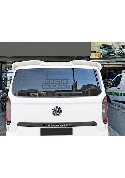 Yeni Custom Transporter 2024 Ve Sonrası - Spoiler - Beyaz - Plastik