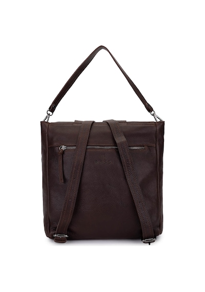 Bruno Shoes Bruno Rossi Bag Erkek Hakiki Deri Kahverengi Sırt Çantası 1048 332 Erk Canta Sk24-25 Coffee Kahverengi