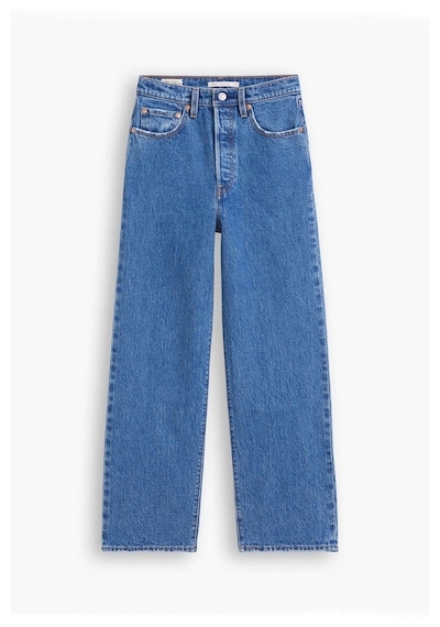 Levi's Pamuklu Yüksek Bel Straight Fit Jeans Kot Pantolon A7743-2654 Mavi