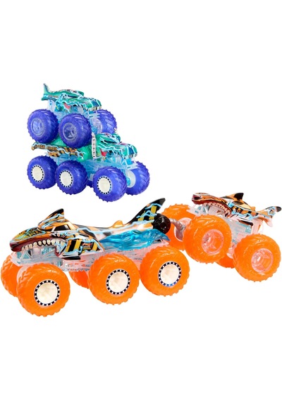 Hot Wheels Monster Trucks Toy Truck & Big Rig Multipack, 1:64