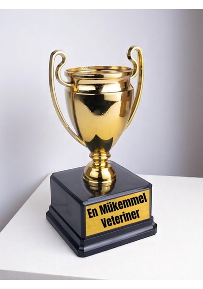 En Mükemmel Veteriner Baskılı Ödül Başarı Şampiyonluk Kupası