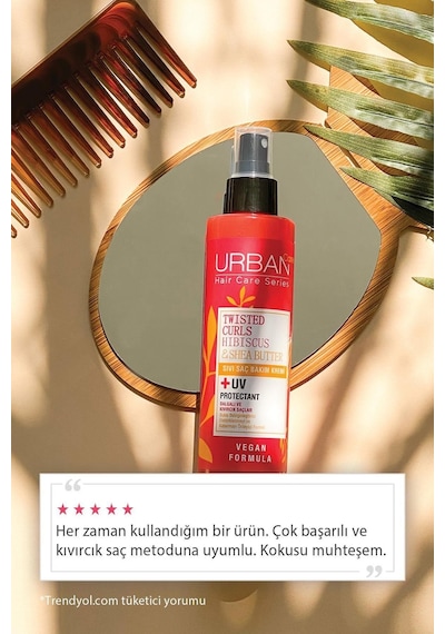 Urban Care Hibiscus & Shea Yağı Bukle Belirginleştirici Sıvı Saç Kremi 200 ML