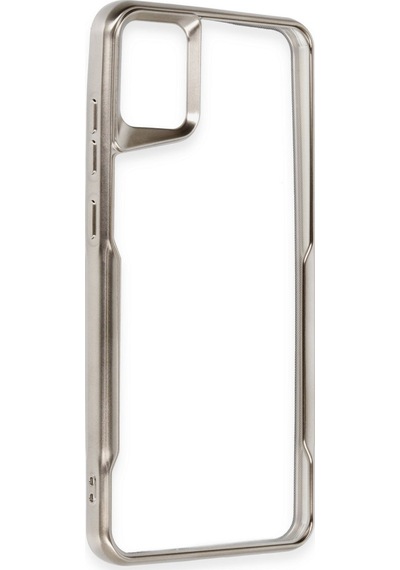 Newface Samsung Galaxy Uyumlu A05 Kılıf Boyi Silikon Kapak - Titan Gri Titan Gri