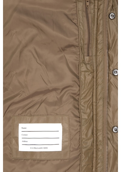 U.s. Polo Assn. Erkek Çocuk Haki Mont 50293910-vr027 Haki