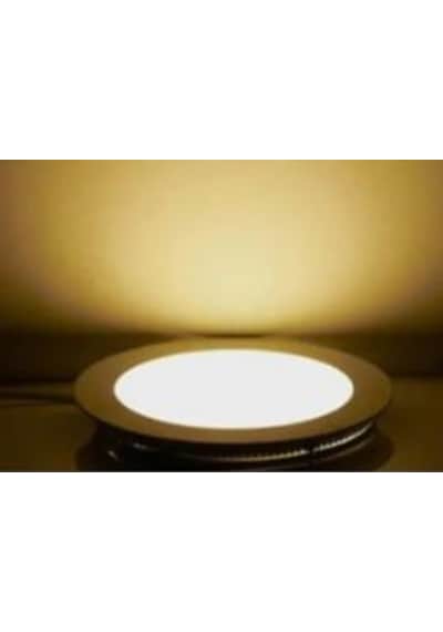 6 Watt Sıva Altı Yuvarlak Slim Led Panel Gün Işığı