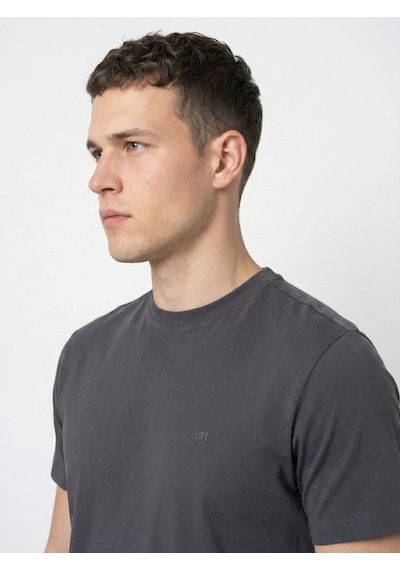LOFT Regular Fit Erkek Tshirt K.kol Lf2042275 Q1.v1 Antrasit