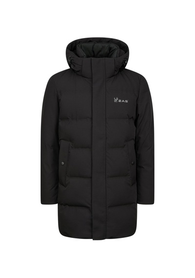 2As Andome Men Down Siyah Parka Erkek Siyah Uzun Mont 2Asadpmcnfw 001