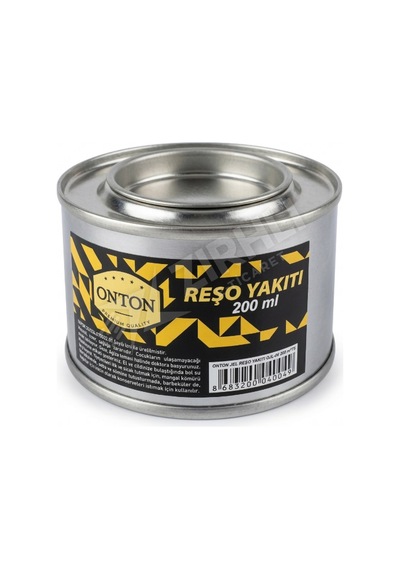 2 Adet Timon Onton Jel Reşo Yakıtı Teneke 180 Cc