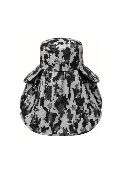 Ense Korumalı Outdoor Şapka - Maskeli - Kamuflaj M-5 - Savex Çok Renkli