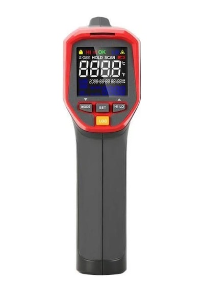 Ceta Industrial Thermometer With Dual Laser Unit Ut302d+ Infared Thermometer -32 / + 1100