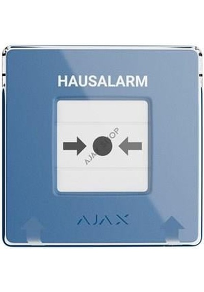 Ajax Manual Call Point Kablosuz Kırbas Buton Mavi