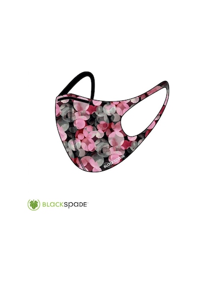 BLACKSPADE Unisex Koruyucu Maske Daire Desen M