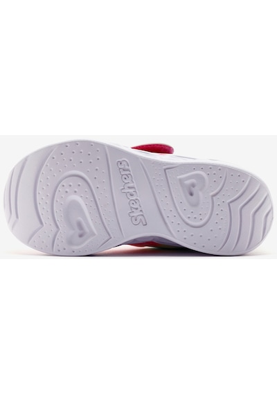 Skechers Heart Lights - Lovin Reflection Küçük Kız Çocuk Pembe Işıklı Spor Ayakkabı 302693n Pktq Pembe