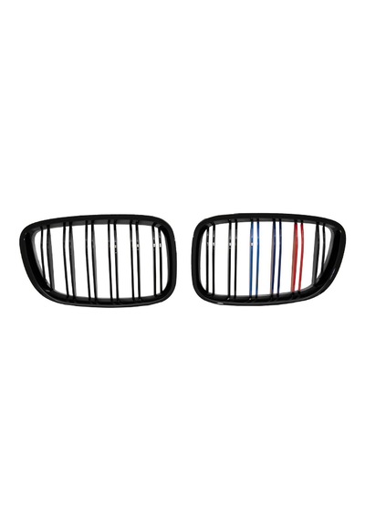 Bmw F07 Lcı Panjur Set, Piano-siyah, Çift Çıtalı, M-renkli, 2009-16, B A0073188
