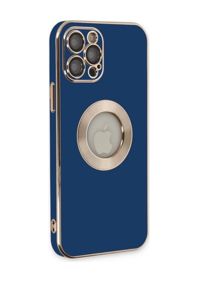 Apple Uyumlu iPhone 12 Pro Uyumlu Kılıf Store Silikon - Mavi