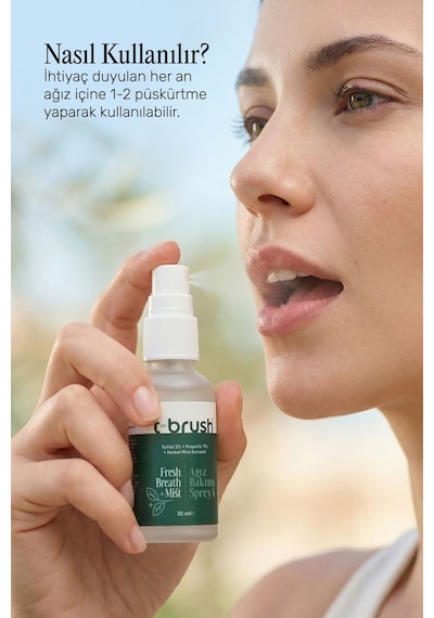 Tbrush Ağız Kokusu Giderici Sprey 30ml Propolis