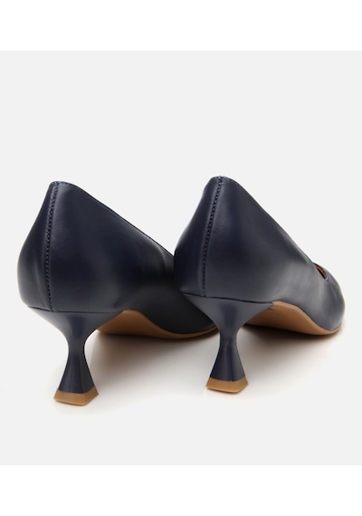 Hotiç Kadın Deri Lacivert Stiletto 01ayh304150a680 Lacivert-navy Lacivert