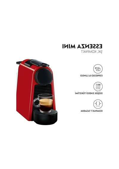 Kapsüllü Kahve Makinesi, Kırmızı Renk, Kompakt Ve Kullanışlı Tasarım 0.5mm Kenar Kalınlığı