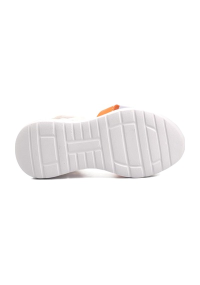 Ayakmod Şng 8010-p Beyaz-turuncu Kız Çocuk Sandalet 001
