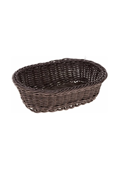 Cooker Ekmek Sepeti Oval Hasır Görünümlü Yk1451 9075 Gri