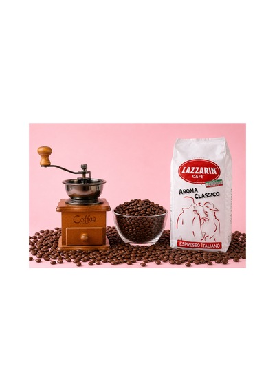 Ptolite Retro Kahve Değirmeni Ve Lazzini Çekirdek Kahve Set Diğer