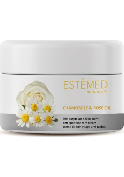 Estemed Leke Karşıtı Yüz Kremi & Chamomile & Rose spot Face Care Cream 50ml