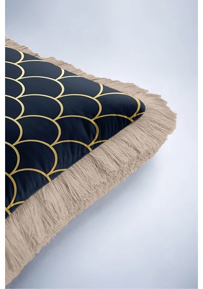 Art Deco Geometrik Desenli Saçaklı Yastık Kılıfı-deniz Kabuğu Lacivert Krem Püsküllü Kırlent Kılıfı Kadim Düş Nektar Art Deco Geometrik Desenli Saçaklı Yastık Kılıfı-deniz Kabuğu Lacivert Krem Püsküllü Kırlent Kılıfı Kadim Düş Nektar