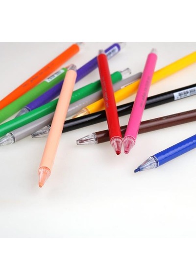 Dong-a Ardor 2 Mm Kuruboya Kalemi 12 Renk Set Çok Renkli