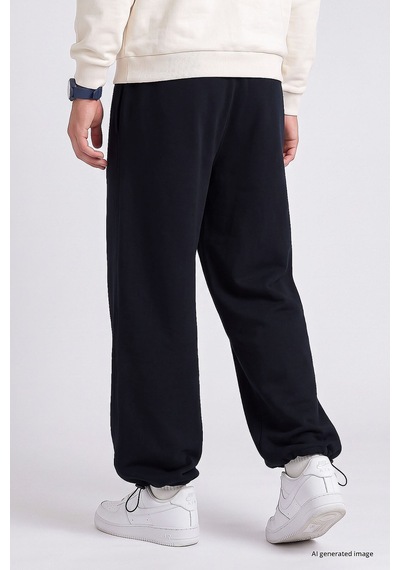 TOMMYLIFE Lacivert Lastikli Erkek Baggy Eşofman Alt - 82200