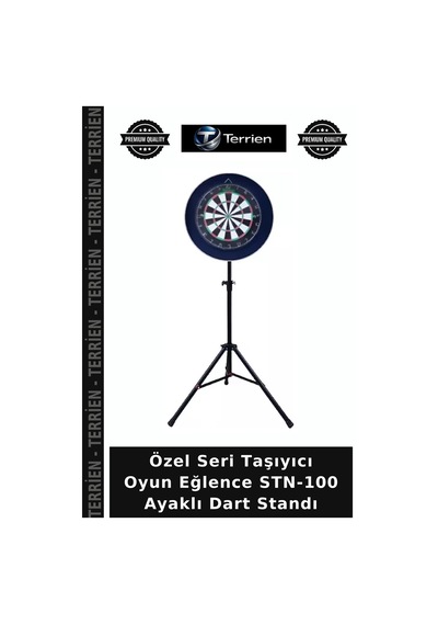 Özel Seri Taşıyıcı Oyun Eğlence Stn-100 Ayaklı Dart Standı