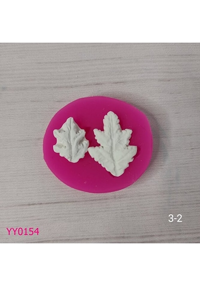 Yy0154 İki Farklı Yaprak Silikon Kalıp